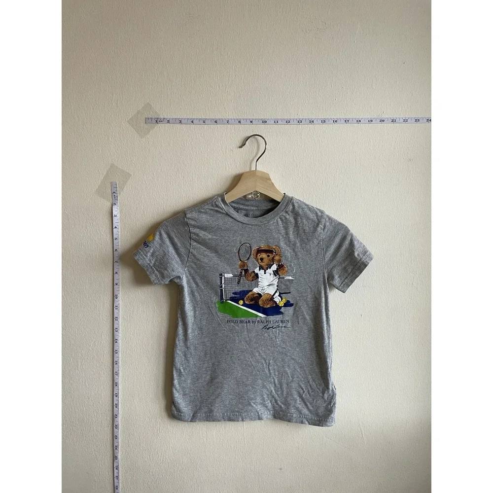 Rare Ralph Lauren 2022 US Open Tennis Championships Edition Polo Bear Cotton Tee